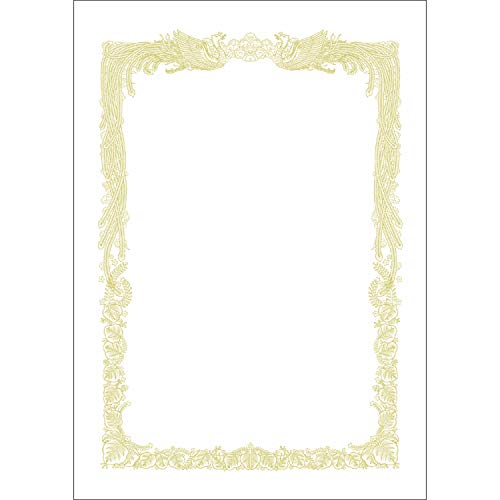 Papier de diplôme A4 Faucon 10-1061 blanc pour résoudre les bavures d'encre