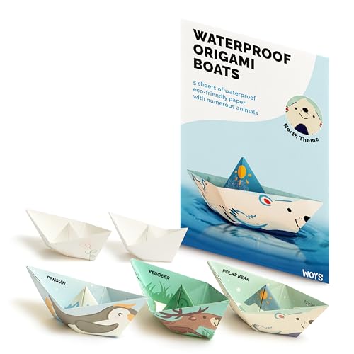 Waterproof Floating Origami Boats | WOYS | Floating ships | Origa...