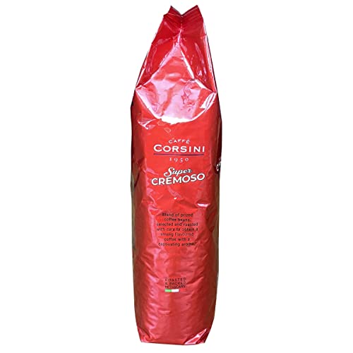 Corsini Caffe Super Cremoso in Grani italienischen Espresso Bohnen - Mischung aus erstklassigen...