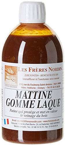 Les Frères Nordin 253120 Mattine Gomme Laque Naturelle