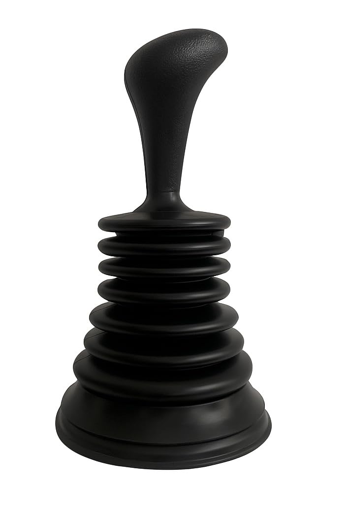 Mini Sink Plunger for unclogging Blocked Sink Ergonomic Design for Comfortable and Effective Clog Removal. Durable Performance