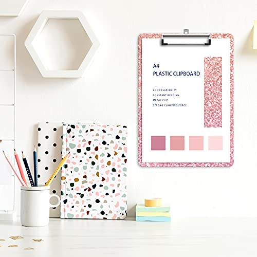Image of Plastic A4 Clipboards, Clip Board Stardard Letter Size 9 x 12.5 in