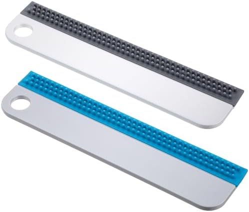 Amazon.com: 2Pcs All Purpose Rubber Blade Mini Squeegee, Soft Scrubber ...