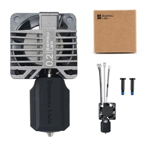 Kit complet hotend acier inoxydable pour Bambu Lab X1 Carbon imprimante 3D
