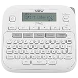 Brother P-Touch PTD220 Home/Office Everyday Label Maker | Prints TZe Label Tapes up to ~1/2 inch White
