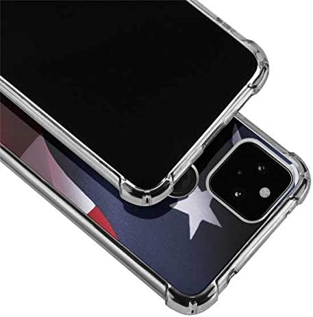 Skinit Clear Phone Case Compatible with Google Pixel 4a 5G - The American Flag Design