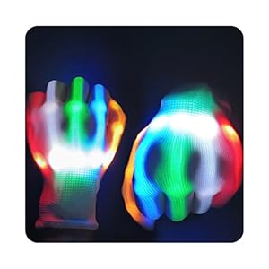 Toys LED Gloves Toys Rave Gloves LED Gloves Light Gloves Light Up Gloves Kids Kids Toys Light Gloves Kids Gift Cool