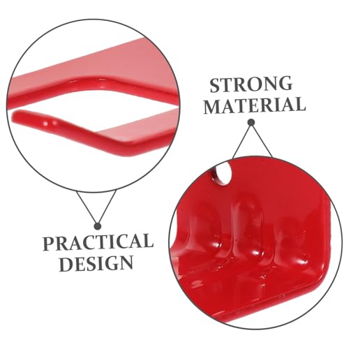 Ganchos De Pared Para Extintor PRETYZOOM de 4 piezas en hierro con diseño moderno 3