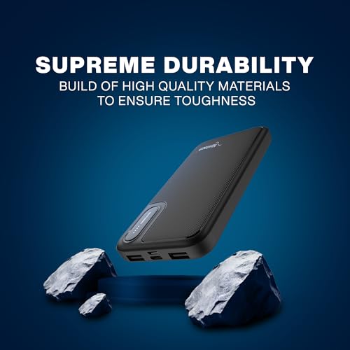 Image of Nextech 10000mAh Power Bank | Power Bank Fast Charging | Dual Input (Type-C + Micro) & Dual Output | Powerbank for iPhone, Android | Compatible with All Smartphone