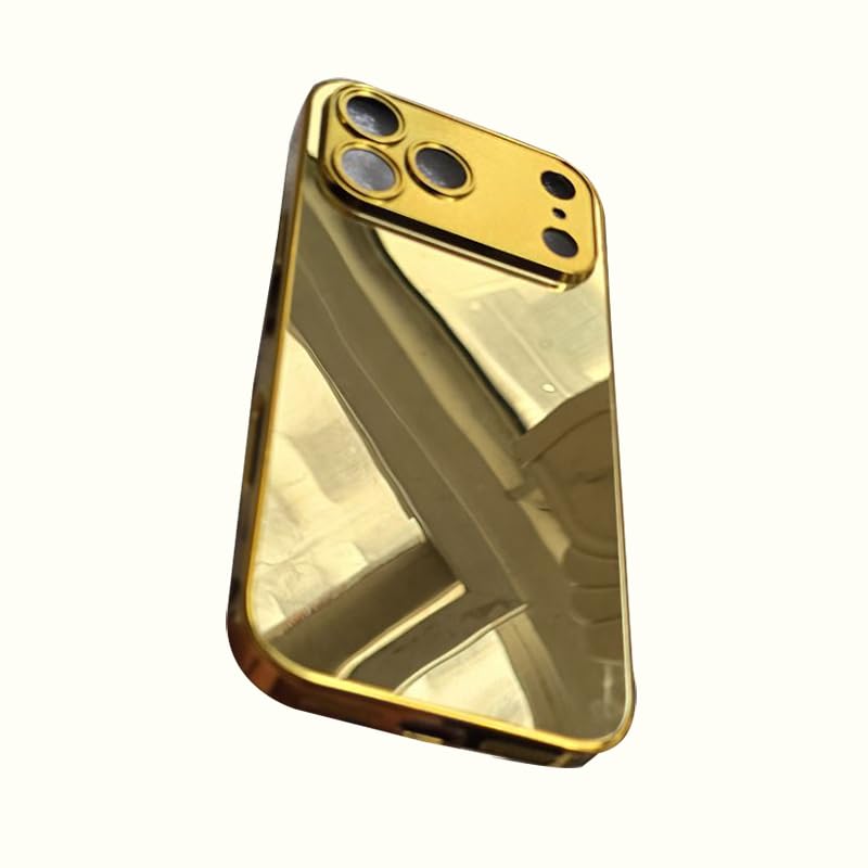 Coque iPhone 17 Pro Max miroir doré pour sublimer vos looks
