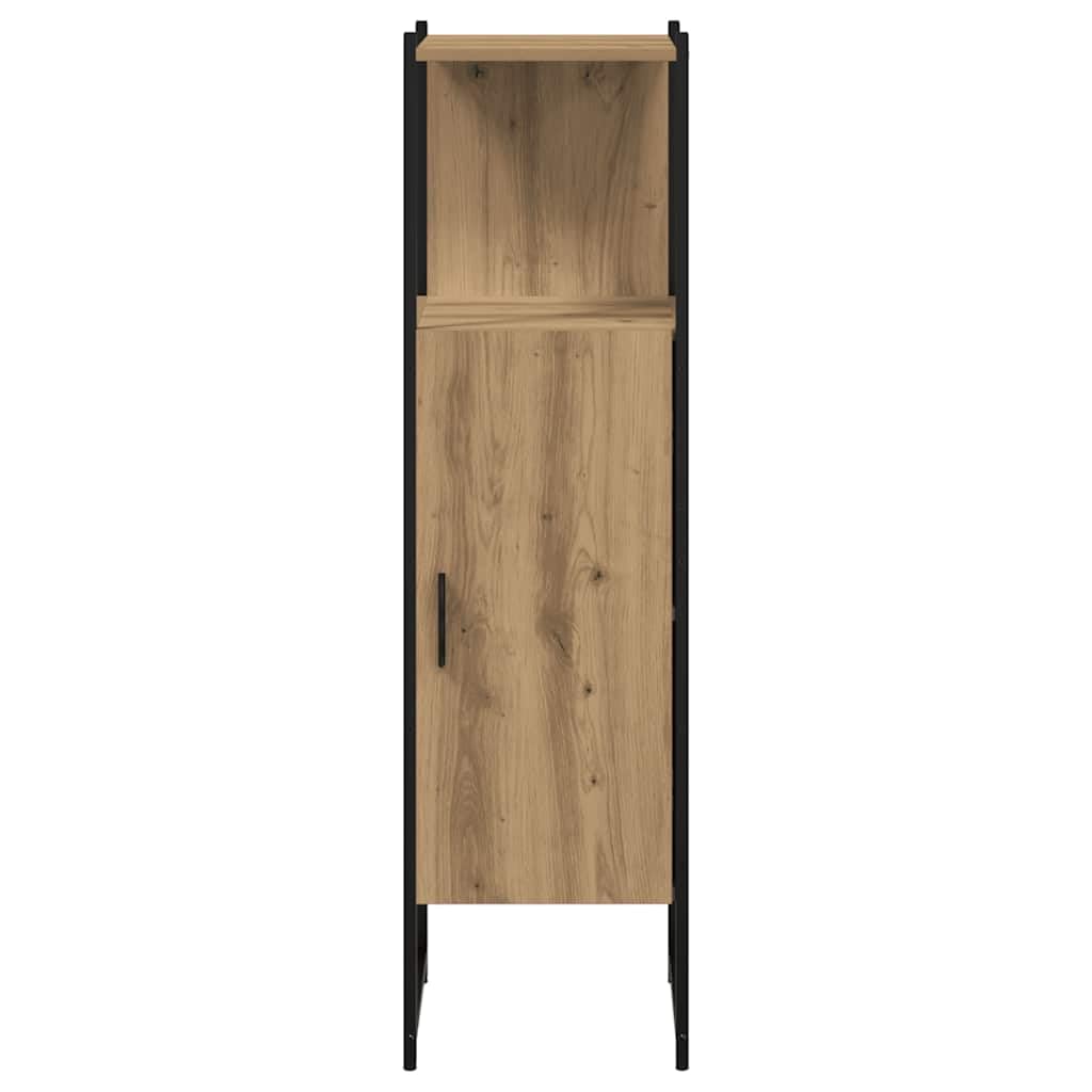 Armario de Baño con Estructura Robusta y Diseño Ahorrador de Espacio para Almacenamiento de Artículos de Tocador y Productos de Higiene Personal