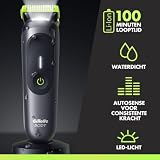 Gillette Labs i7 męska trymer do ciała i stref intymnych z technologią SkinFirst, wodoodporna trymer do strzyżenia włosów, światło LED, 3 precyzyjne akcesoria do cięcia i podstawa do ładowania