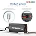 Redodo 14.6V 20A Lifepo4 Battery Charger for Lithium Iron Phosphate Battery, Support Fast Charging, High Charging Efficiency Designed for Deep Cycle LiFePO4 Battery Charging