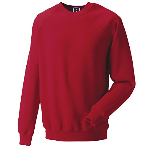 Sweat rouge enfant 3-4 ans Jerzees 762B col rond résistant