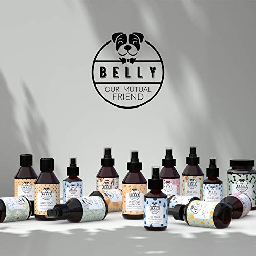 Belly - Anti Stress Spray Beruhigungsmittel für Hunde - Hunde Beruhigungsmittel wirkt wie Baldrian für Hunde - auch für Welpen - einfacher als Tabletten,Hunde Relax Spray,Beruhigungsmittel Hund 250ml