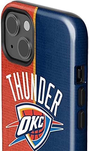 Skinit Impact Phone Case Compatible with iPhone 13 - Officially Licensed NBA OKC Thunder Split Design