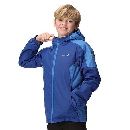 Childrens/Kids Volcanics VII Reflective Waterproof Jacket (11-12 Years) (New Royal/Strong Blue)