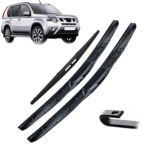 Essuie-glace pare-brise Nissan X-Trail T31 2008 2009 2010 2011 | Balai avant arrière