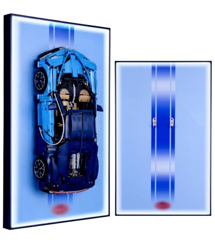 Display Wallboard with Led Light for Lego Technic 42083 Bugatti Chiron | Display Wall Mount with Led Lights Home Decor Adult Collectibles Wall Mount Gift for Car Model CollectorsNo Car Includ product thumbnail 8