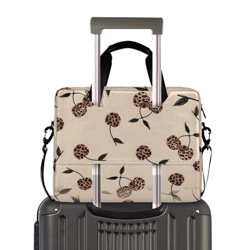 Maletín para portátil Alaza Leopard beige marrón 13-15.6 pulg miniatura 4