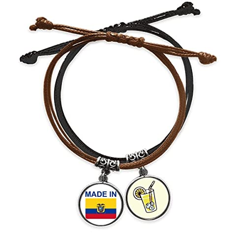 Bracelet corde L'amour en Équateur, cadeau idéal d'amitié et d'amour