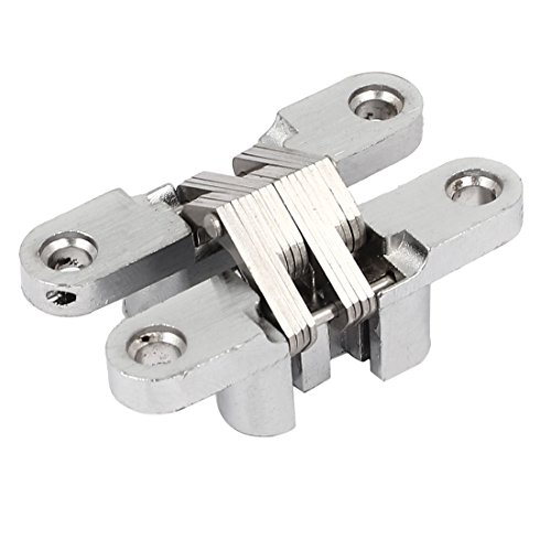 Aexit Cerniera a croce a 90 gradi per angolo di rotazione in metallo a 90 gradi, lunga 60mm ID: 240552