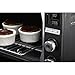Calphalon Quartz Heat Countertop Toaster Oven, Stainless Steel, Extra-Large Capacity, Black, Dark Gray