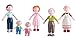 Produktbild Haba Biegepuppen Little Friends Eltern, Großeltern und Babys