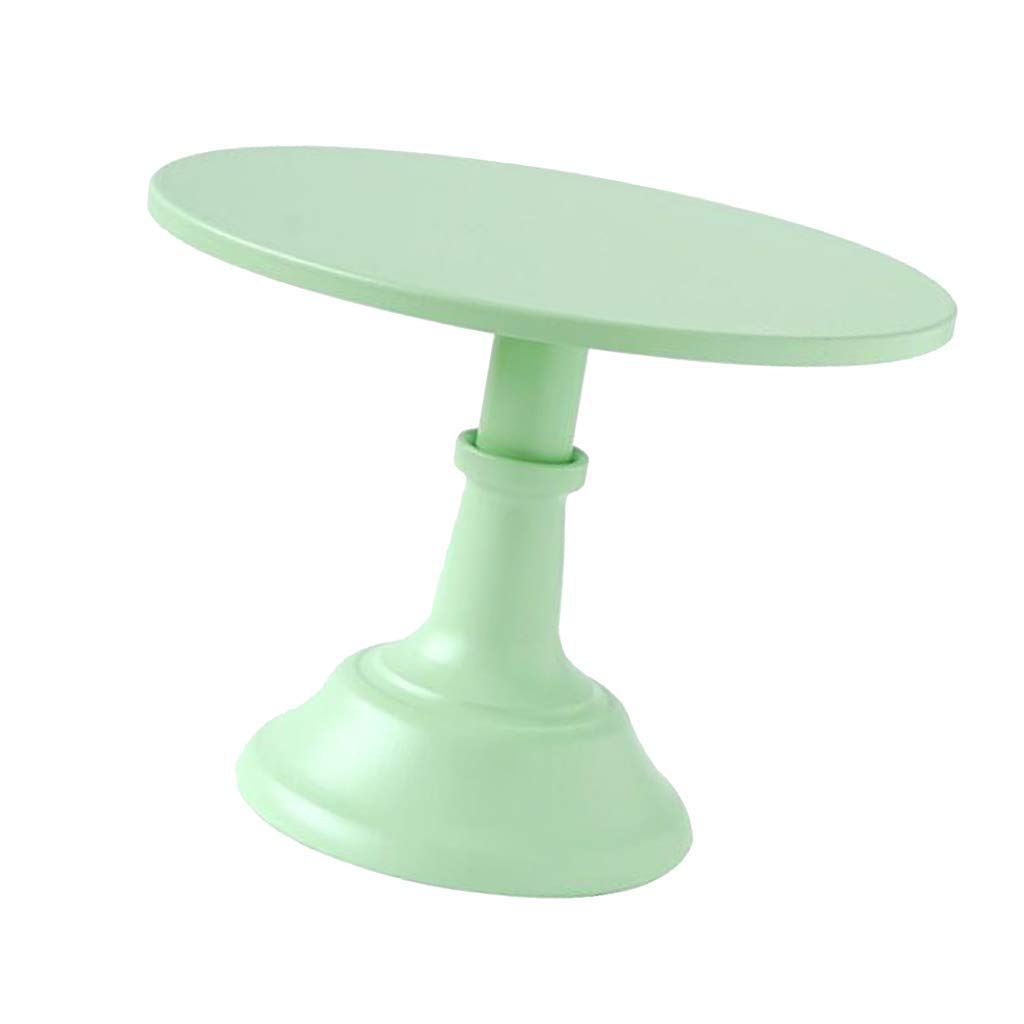 Présentoir à Gâteau Rond en Métal pour Décoration l'anniversaire Mariage et Fête