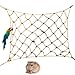 POPETPOP Parrot Climbing Net Swing Toy for Small Birds and for Exercise and Coordination Material Easy to Install for Parakeets and Hamsters