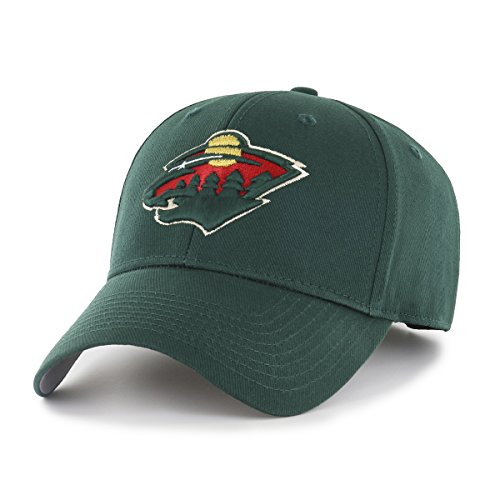 OTS NHL Minnesota Wild Men's All-Star Adjustable Hat, Team Color, One Size