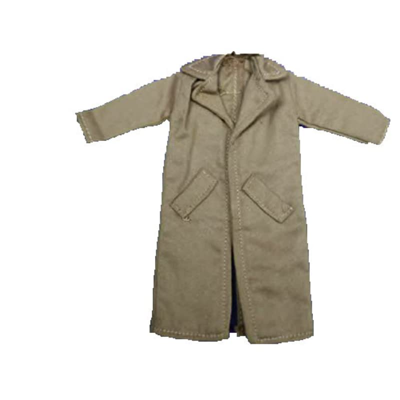 HAZYJT Type E 1/12 Scale Coat Soldier Trend Clothing Trench Coat Model for 6