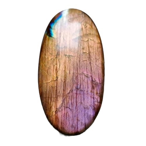 Labradorite naturelle ovale pour imaginer et créer votre prochain pendentif DIY
