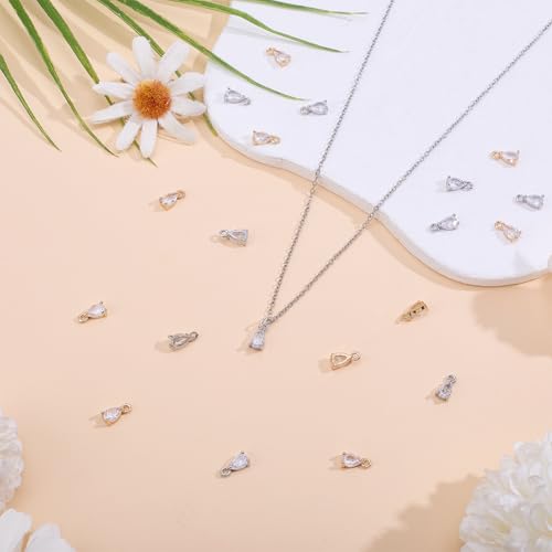 Goutte d'eau oxyde de zirconium de qualité supérieure pour joaillerie fine