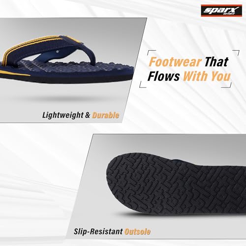 Image of SPARX Flip Flops for Men - Lightweight Comfortable Daily Wear Slippers with Soft Footbed, Flexible Sole & Superior Comfort