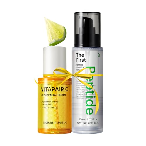 Amazon.com: Nature Republic Vitapair C Glow Peptide Serum Set