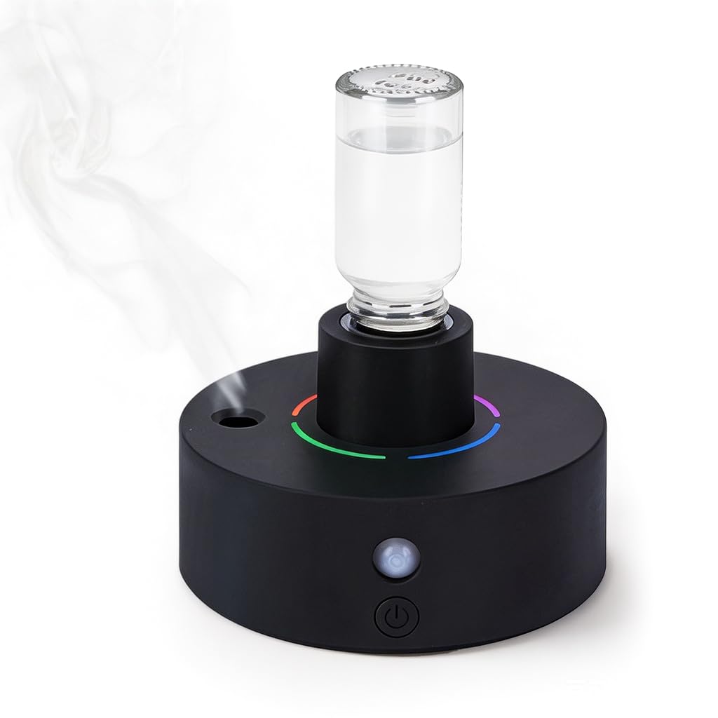 STHIRA® Generic Essential Oil Diffuser Motion-Sensing Aroma Diffuser with 120-degree smart auto Spray and Hands-Free Activation Compatible with Bottle-Integrated Design for Home or Office Calming-image-3
