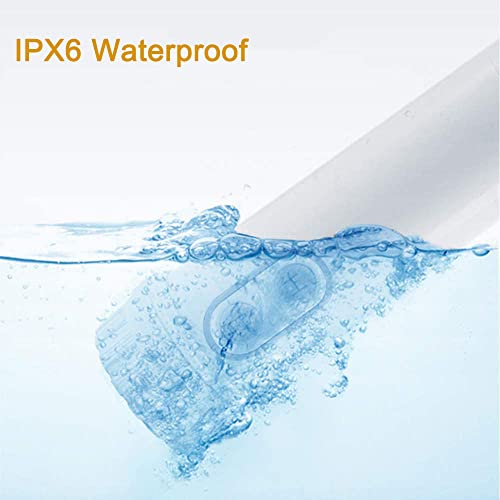 Po Dusche 140ml, IPX6 Wasserdichter Elektrischer Mobiles Reise Bidet Popodusche mit Düse 180-Grad-Anpassung, Perfekt für Babypflege, Wochenbett, Behinderung, Intimdusche und Spart Papier