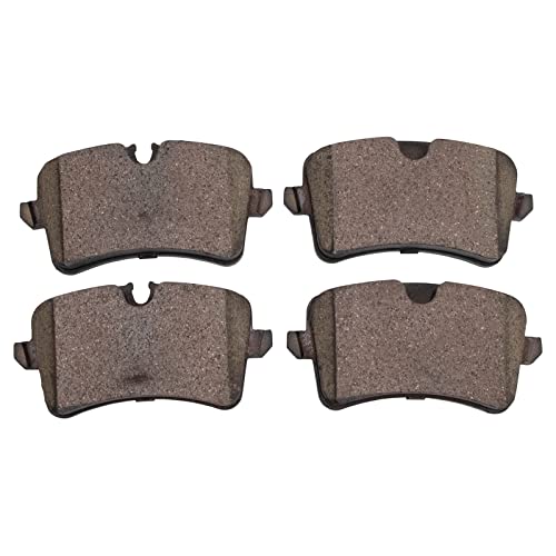 Image of TRQ Rear Ceramic Brake Pad and Rotor Set Compatible with 14-18 Audi A6 12-18 A6 Quattro 12-18 A7 Quattro 13-14 A8 with 330mm Diameter Rear Rotors