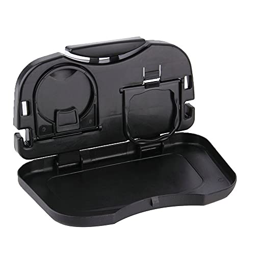 Portavasos Plegable para Coche para Asiento Trasero Negro miniatura 3