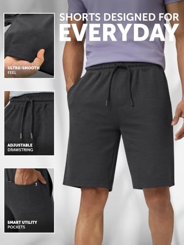 Image of XYXX Men's Nova Cotton Regular Fit Solid Shorts with Side Pockets and No Marks Waistband