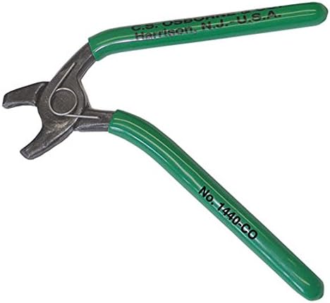 C.S. Osborne Hog Ring Pliers Curved Open Spring - No. 1440-CO