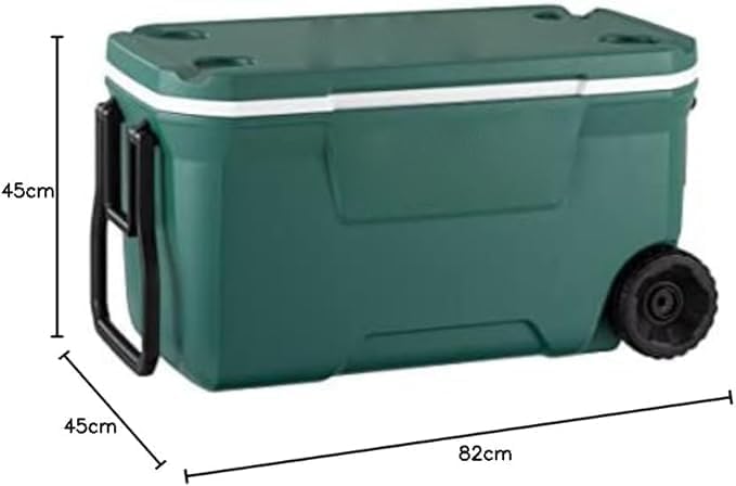 ホイールクーラー 約81L 保冷力約5日 大容量 キャリー キャンプ アウトドア 釣り 部活 強力保冷 頑丈 保冷ボックス 業務用 800L 大型 軽ワゴン用 クーラーボックス 大容量 折りたたみ プロ仕様 ハードクーラー 車載 軽量 丈夫 頑丈 保冷バッグ 大型 高性能 イベント フェス 移動販売 ビール樽 保冷剤 冷蔵 冷凍 防災 日本製 SANYOKI