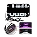 BOBKNOW Led Light Signs for Car, Taxi Sign Light Windshield, Have Button to Switch Colors, with 4 Suction Cups, Window Flashing Logo, Windshield, for Cars and Taxis (Blue+Pink)