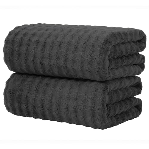 KBY Bath Towels Set of 2, Extra Large Bath Sheets