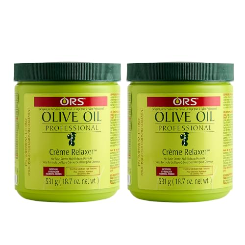ORS Olive Oil Professional Creme Relaxer - Normal Strength 18.7 Ounce (Pack of 2)
