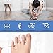 Silicone Anti-Friction Toe Protector, Silicone Toe Protectors, Gel Toe Protectors, Breathable Little Toe Covers, Blisters, Calluses, and Corns Protection (20PCS)