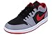 Black Fire Red Cement Grey Nike Air Jordan 1 Low Trainers for Men by Nike