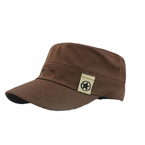 2019 DORIC Flat Roof Military Hat Cadet Patrol Bush Hat Baseball Field Cap CF Solid Color Relaxed Adjustable 2019 DORIC Flat Roof Military Hat Cadet Patrol Bush Hat Baseball Field Cap CF Solid Color Relaxed Adjustable