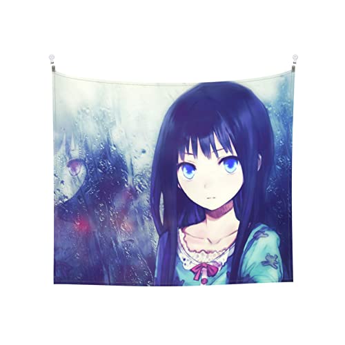 神様のメモ帳 タペストリー アニメ、リビングルーム、ベッドルーム、寮の装飾 パーソナルギフト150*130cm 神様のメモ帳 タペストリー アニメ、リビングルーム、ベッドルーム、寮の装飾 パーソナルギフト150*130cm